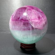 Sfera sfera cristallo fluorite