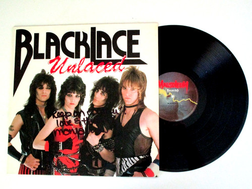 Blacklace unlaced rare - blacklace, lp