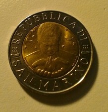 MONETA REPUBBLICA DI SAN