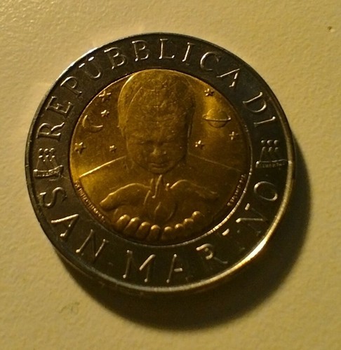 Moneta repubblica san - moneta,