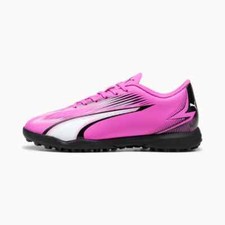 PUMA SCARPE CALCETTO BAMBINA RAGAZZA ULTRA PLAY TT 107779 01 ROSA DAL 28 AL 38