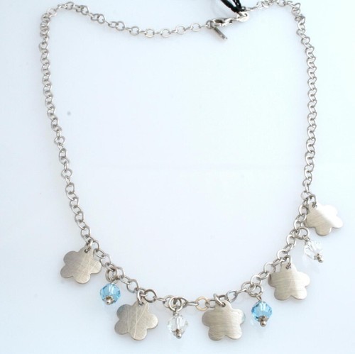 Collana zoppini argento con - collana, in