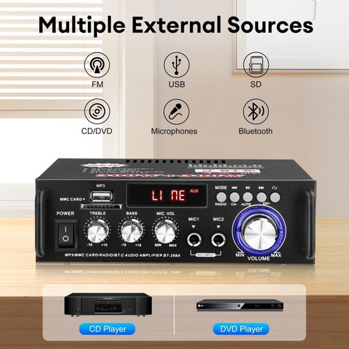 Mini amplificatore bluetooth - mini,