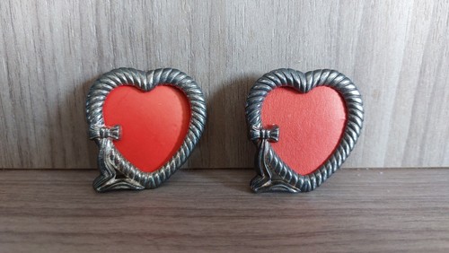 Coppia mini portafoto cuore - coppia,