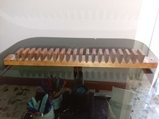 porta cd in legno, lunghezza 50 cm