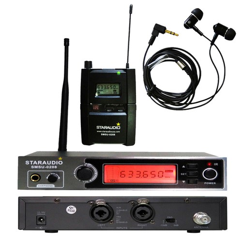 Microfono monitor uhf pll - monitor,