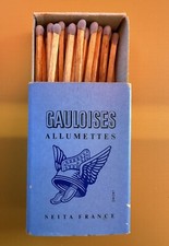 Vintage matchbox gauloises - matchbox,