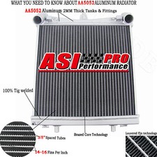ASI 2 Row Radiator Left Side