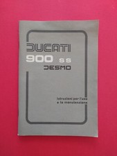 DUCATI 900 SS DESMO MANUALE