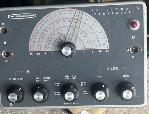 Heathkit valvola - heathkit, rf-1u