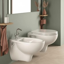 Sanitari sospesi wc+bidet