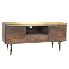 Porta tv etnico chic legno di