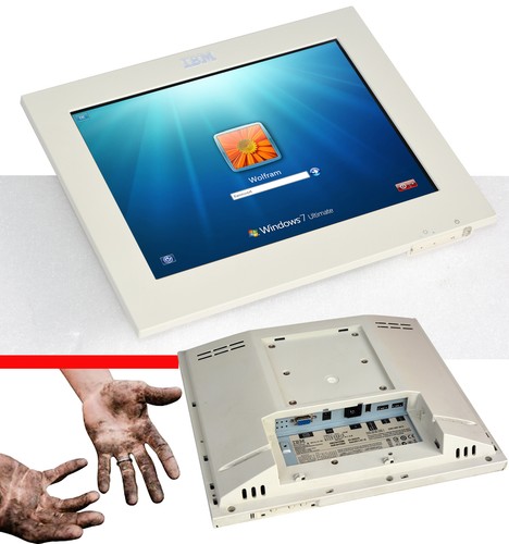 Monitor touchscreen usb ibm - monitor,