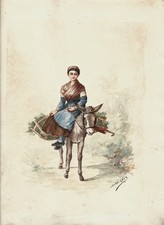 Laure Levy (1866-1954) Coppia