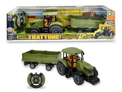 Trattore radiocomandato con - radiocomandato,