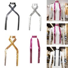 Cravatta con paillettes