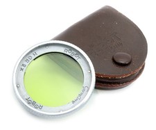 Robot Berning H GR 2X green filter slip on 37mm fit with Xenon 40mm f1,9.