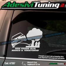 Adesivo Non Perdo Olio, Marco