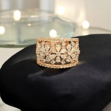Pave 1,51 Cts Pera Rotondo