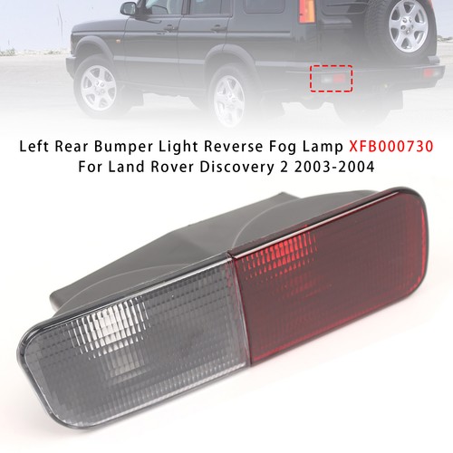 Left rear bumper light - bumper, reverse