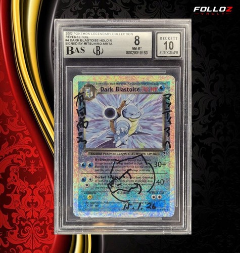 Carta pokemon dark blastoise - carta,