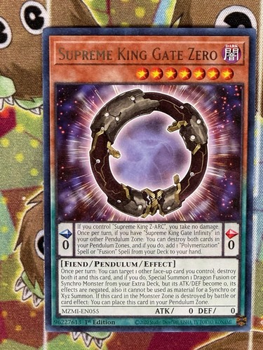 Yugioh supremo porta - supremo, zero