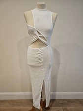 Abito bianco medio con