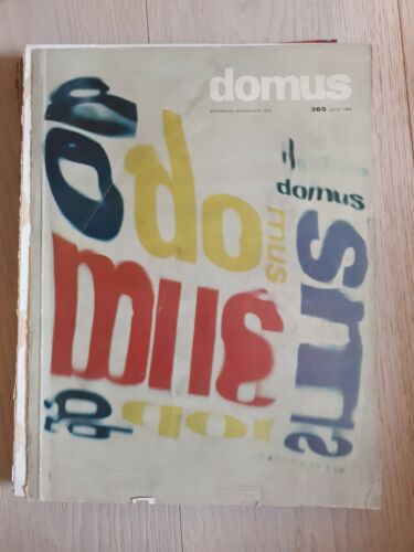 Domus 365 1960 alberto - domus,