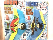 SN1 Batman E Robin Aliante Vintage High Fly Hang Glider Dc Comics