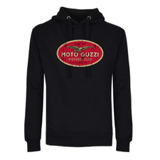Felpa uomo moto donna maglia Moto Guzzi logo Vintage idea regalo ebay