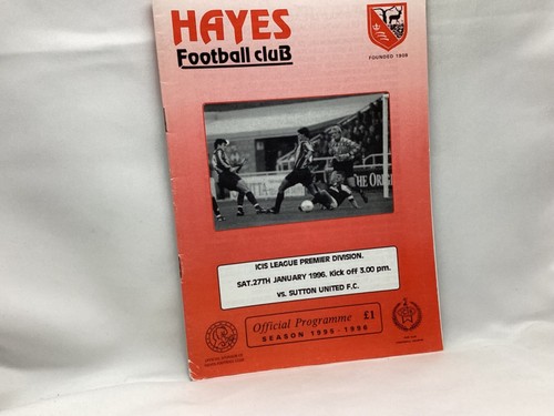 Hayes sutton united icis - v,
