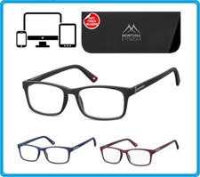 Occhiali per computer da pc anti luce blu non graduati vista filtro riposo finti