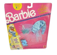VINTAGE 1989 MATTEL BARBIE ICE CAPADES MODA PATTINAGGIO ABBIGLIAMENTO CONFEZIONE SIGILLATA