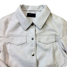 Giacca M&S bianca ecopelle