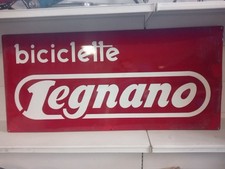 Grande insegna smaltata Biciclette Legnano 