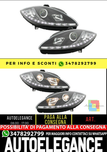 Fari led drl adatti - per, seat