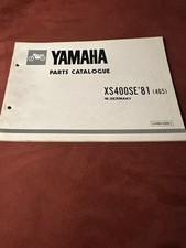 YAMAHA XS 400SE Parts List