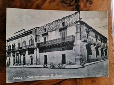 Cartolina Ribera Casa ove nacque F. Crispi 1957 MS782 *