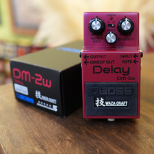 Pedale per chitarra BOSS DM-2W Waza Craft Delay nuovo spedito dal Giappone