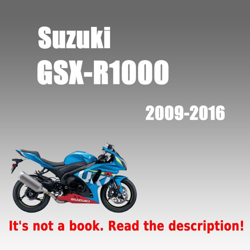 Suzuki gsx r1000 manuale - suzuki,