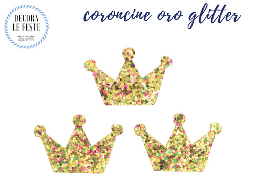 Patch coroncina oro - 8,