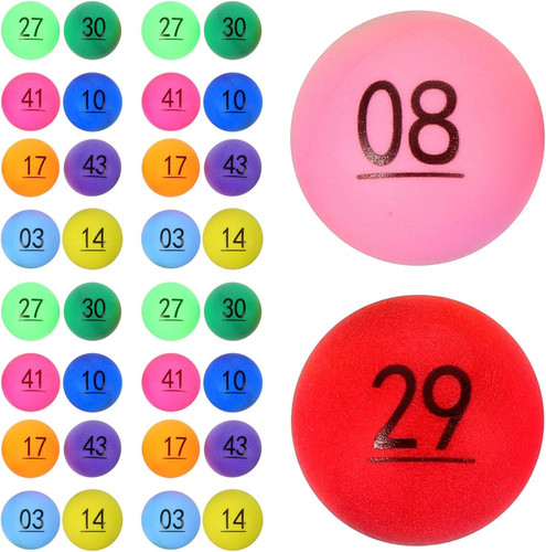 Pezzi palline numerate - pezzi,