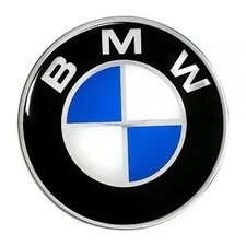 ADESIVI BMW LOGO STICKERS STEMMA 3D Ø58 MM. MOTO AUTO QUATTROERRE 4R 5105