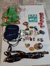 Stock 40 pezzi gadgets, paperino sorpresine kinder,ferrero,tessere,portachiavi n