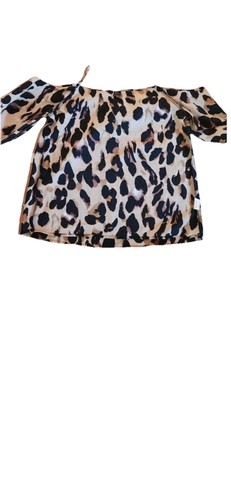 Camicetta leopardata shein - leopardata, off