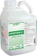 Copyr CIPERTRIN EC Insetticida concentrato mosche zanzare scarafaggi tanica 5 LT