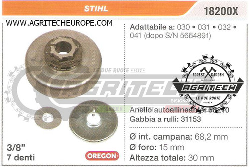 18200x oregon pignone campana - 18200x,