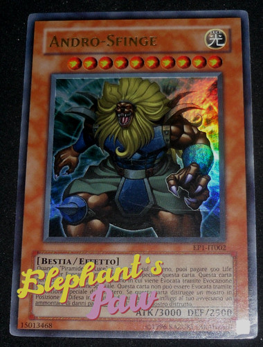 Yugioh andro sfinge ultra - yugioh,