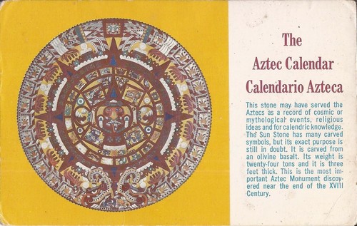 Calendario azteco sistema di - -,