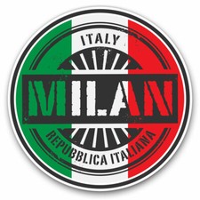 2 adesivi vinile 20 cm -